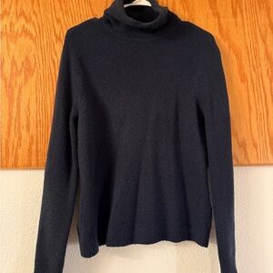 Abercrombie & Fitch Navy Turtleneck Sweater
